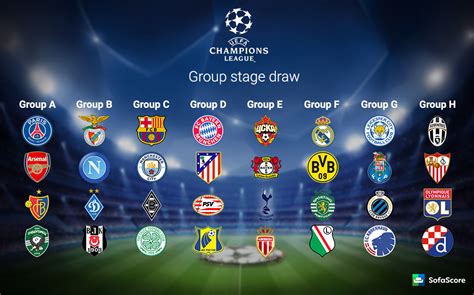 when is champions league group stage draw